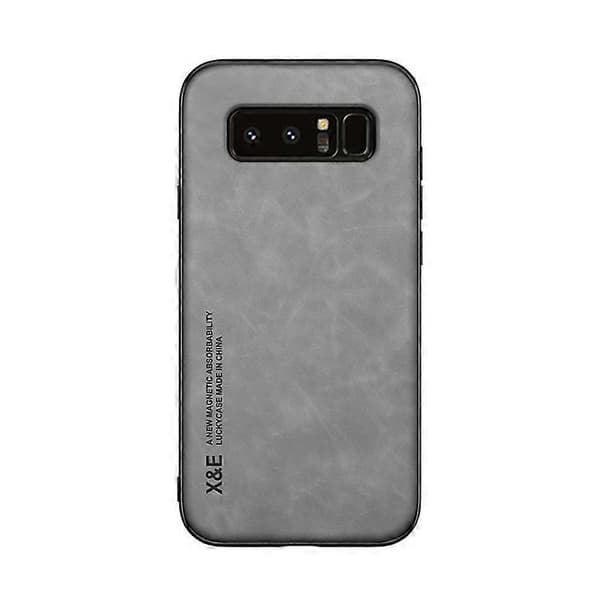 For Samsung Galaxy Note8 Skin Feel Magnetisk Skinn Bakdeksel