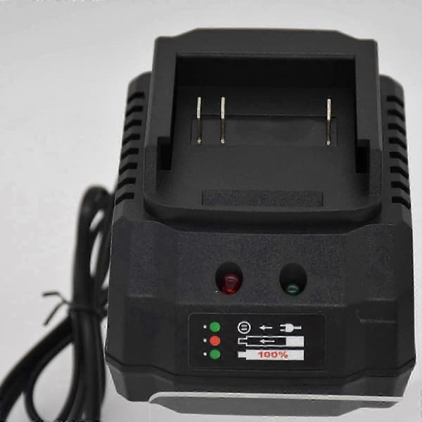 21V litiumbatterilader for elektroverktøy med hurtigladefunksjon, erstatningsadapter