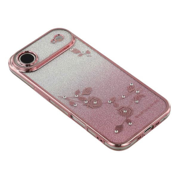 KADEM för iPhone 17 Air Fodral Blomma TPU Flexibelt Gradient Mobilskal