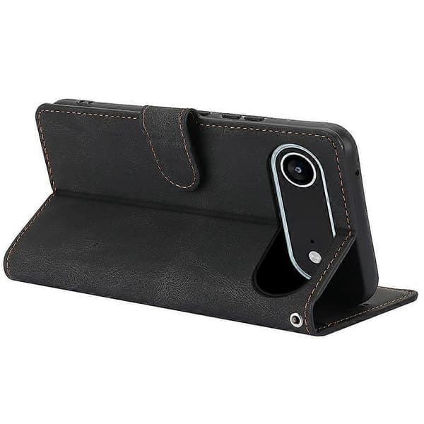 Compatible for iPhone 17 Air Case PU Leather Phone Cover with Wallet Stand