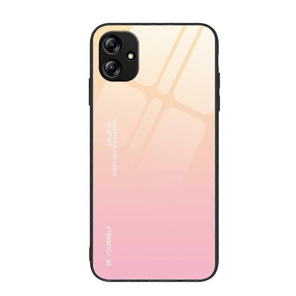 Samsung Galaxy A04e -gradienttivärinen lasinen puhelinkotelo