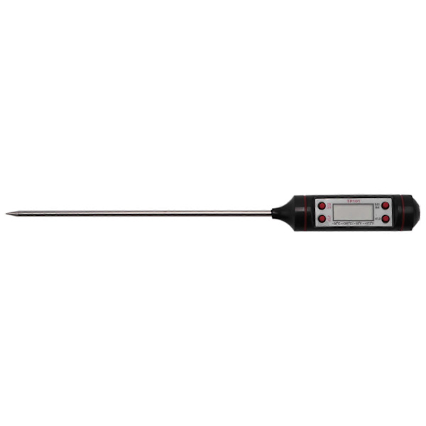 Madtermometer, Mad, Køkkentermometer, Kødtermometer, Digitalt Kødtermometer med Lang Probe
