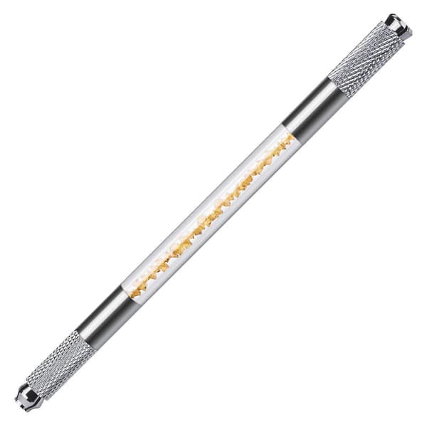 Microblading Pen Professionel Øjenbryn Microblading Pen til Eyeliner Øjenbryn (Guld)