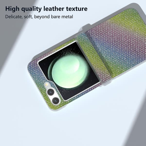 Frosted Frame Diamond Phone Case för Samsung Galaxy Z Fold6