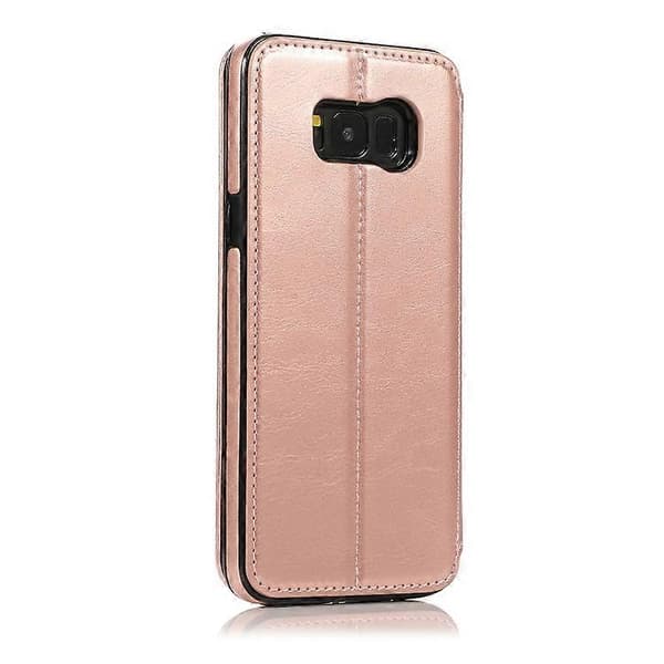 Til Samsung Galaxy S8-kortpladser Flip Læder Telefonetui