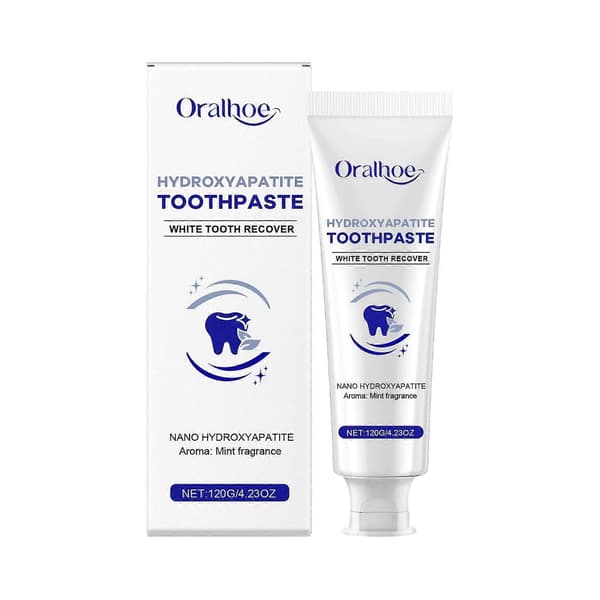 Oralhoe Mint Brightening Toothpaste Tablet, Oral Deodorizer Fresh Breath Portable Toothpaste Chewable Tablet