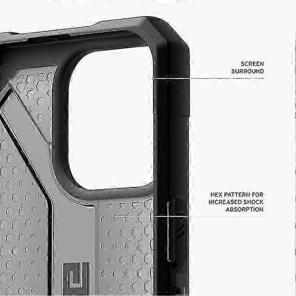 UAG Plasma Rugged Case Ice (kirkas) iPhone 13 -koteloille