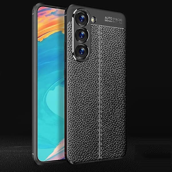 För Samsung Galaxy S23 5g Litchi Texture Stötsäkert Tpu-telefonfodral