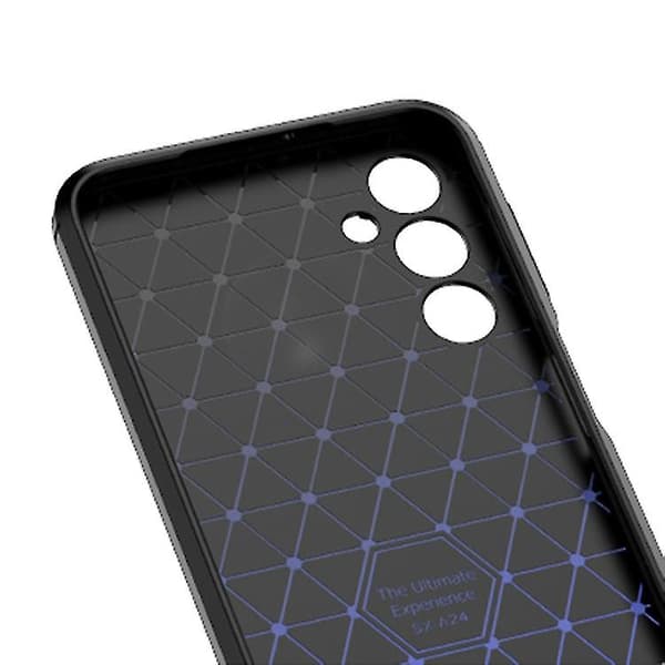 Til Samsung Galaxy A24 4g Litchi Tekstur Støtsikkert Tpu Telefondeksel
