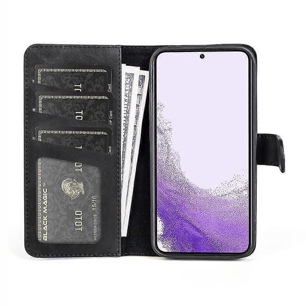 För Samsung Galaxy S23 5G Stitching Horizontal Flip Läder Phone Case