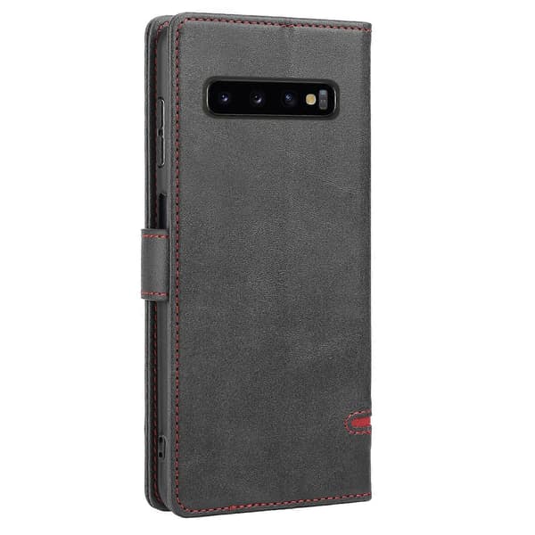 För Samsung Galaxy S10 Classic Wallet Flip Läder Phone Case