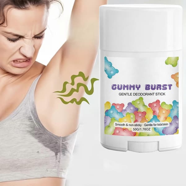 Unisex Deodorantstick, 72-timmars luktkontroll, långvarig fräschör, skonsam icke-irriterande formula, resevänlig bärbar storlek