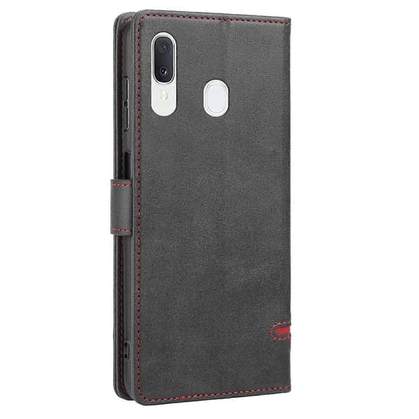 For Samsung Galaxy A40 Classic Wallet Flip Leather Phone Case