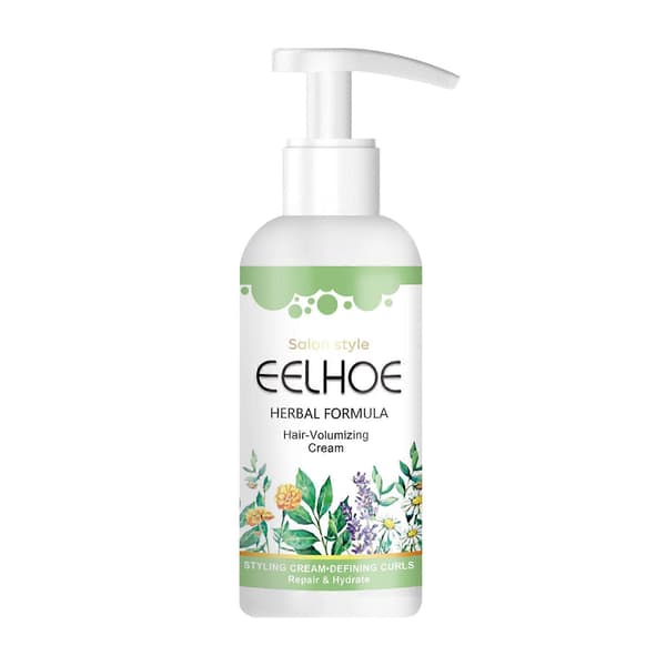 Elastisk og rig hårcreme, 1 stk. Elastin Styling til urolige krøller og fyldigt, luftigt hår