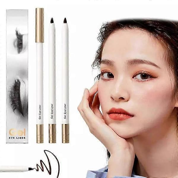 2-pack Smudge-Proof, Waterproof, Long-Lasting Eyeliner Pen (Black)