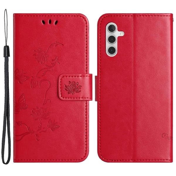Telefoncover (rød) til Galaxy A25 5G (Global Version) (161,0 x 76,5 x 8,3 mm)