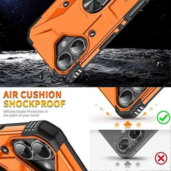 iPhone 17 cover med ringholder