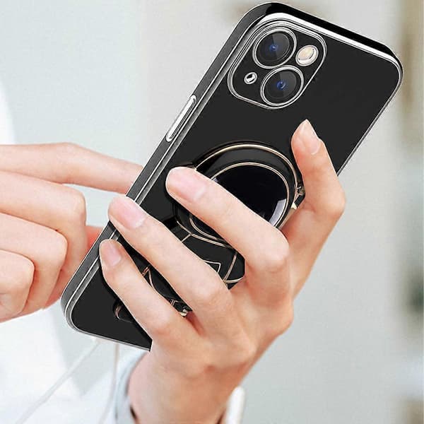 Astronautin piilotettu jalustakotelo iPhone 13 Pro Max -puhelinkoteloon jalustalla