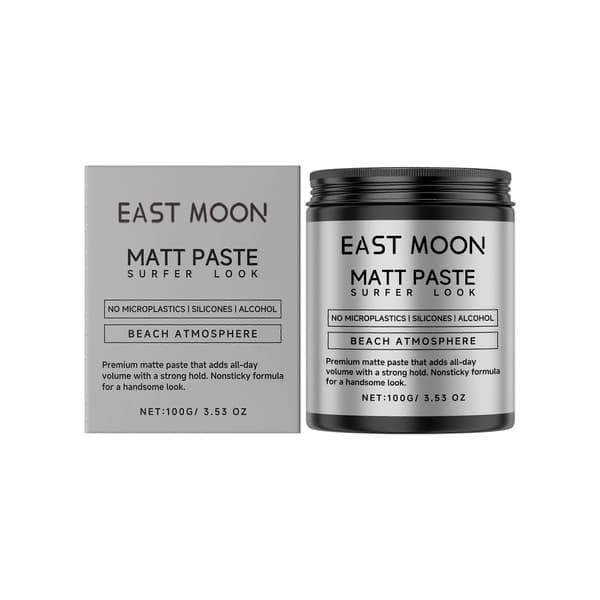 East Moon Matt Hårstylingkrem Langvarig Lett Fluffy