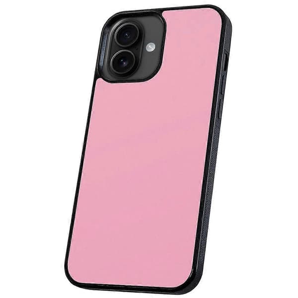 iPhone 16 - Cover/Mobilcover Lyserød