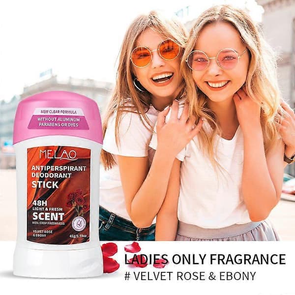 Antiperspirant Deodorant Stick, fløjlsrose & oud duft, 45g