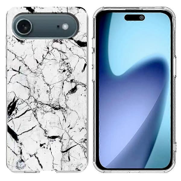 Compatible For iPhone 17 Air Case Marble Pattern Printing Soft TPU Phone Cover