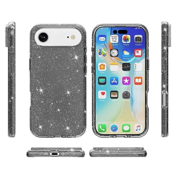 Terminator Glitter Powder telefondeksel til iPhone 17 Air