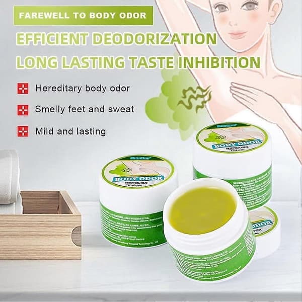 Lugtfjerner Creme Krop Armhule Sved Deodorant Fjernelse Lindring