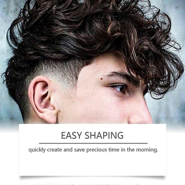 Hårsaltvattenspray, enkel mode-styling, fluffig hårvårdsspray