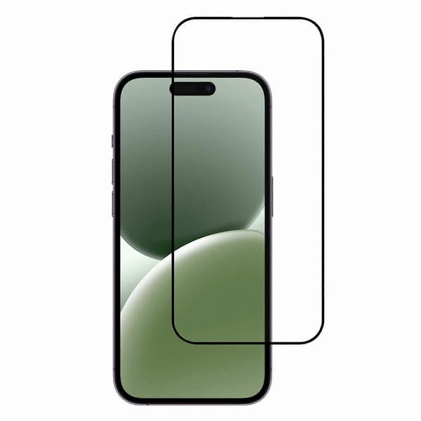 Skjermbeskytter iPhone 16 Pro Svart