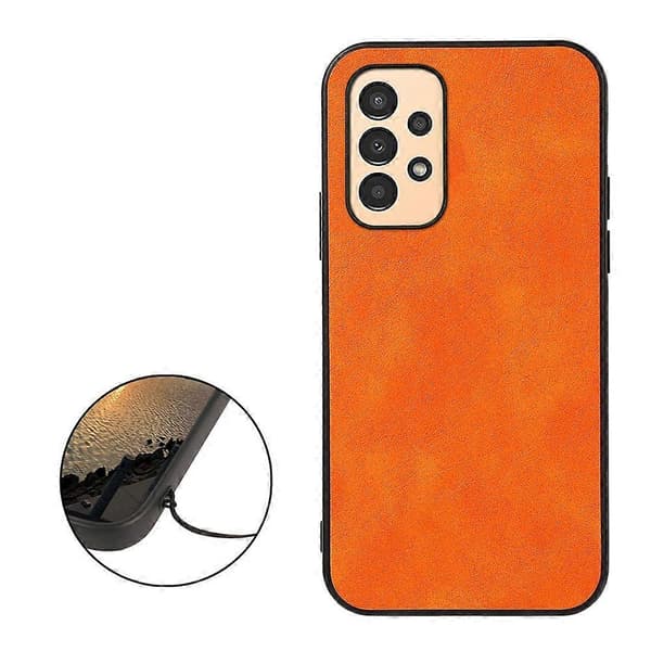 För Samsung Galaxy A13 4G Tvåfärgad Litchi Texture Phone Case