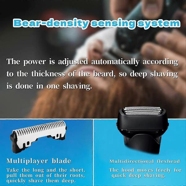 For Panasonic Razor Replacement Tilbehør Ekstern Folienett + Intern Kutterhode Kompatibel med