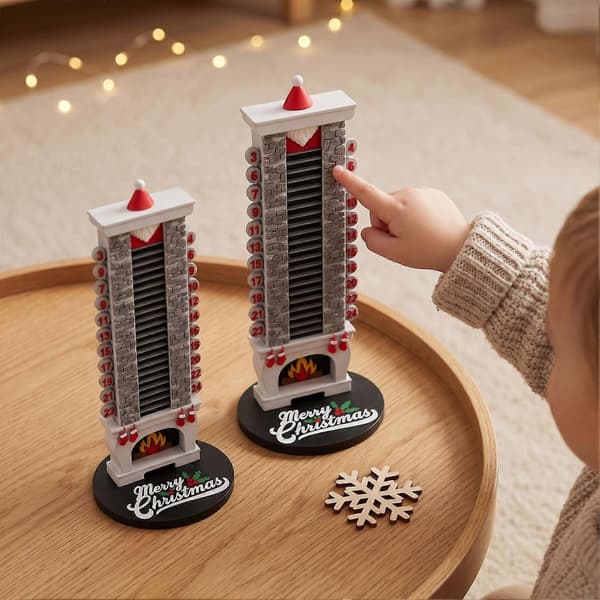 24-dagers julepeis-adventskalender - Mekanisk nedtelling med rullefunksjon