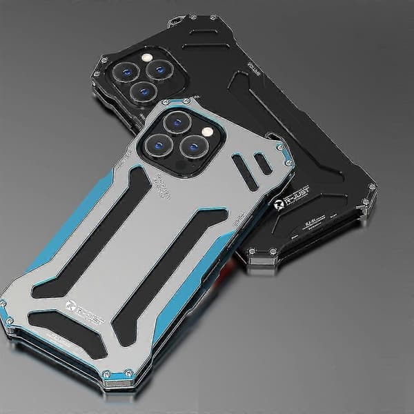 R-just Armor Metal Protective Case for iPhone 13 Pro