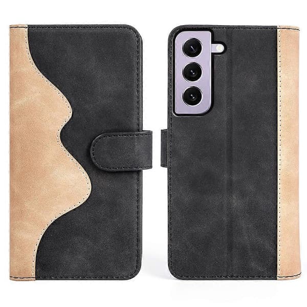 För Samsung Galaxy S23 5G Stitching Horizontal Flip Läder Phone Case