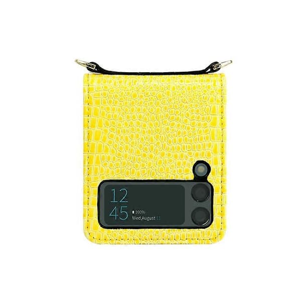 Til Samsung Galaxy Z Flip3 5G Krokodille Tekstur Folde Telefonetui