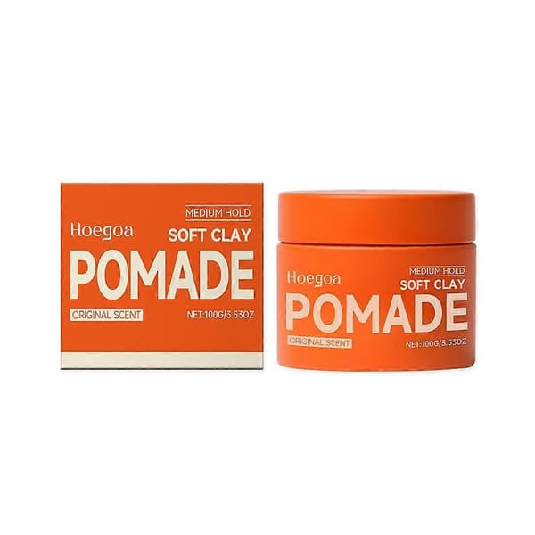 Blød Ler Pomade Original Duft, Blød Hår Ler Pomade, Ler Styling Hår M69C