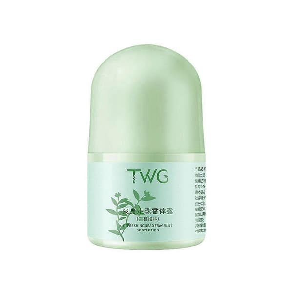 TWG Roll On Deodorant - 12 timers duft, ikke-klæbrig, 30 ml