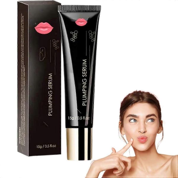 Plumpify Hydrating Lip Plumping Serum & Gloss Set - Volumizing, Moisturizing Oil for Fuller Lips (1 pc)