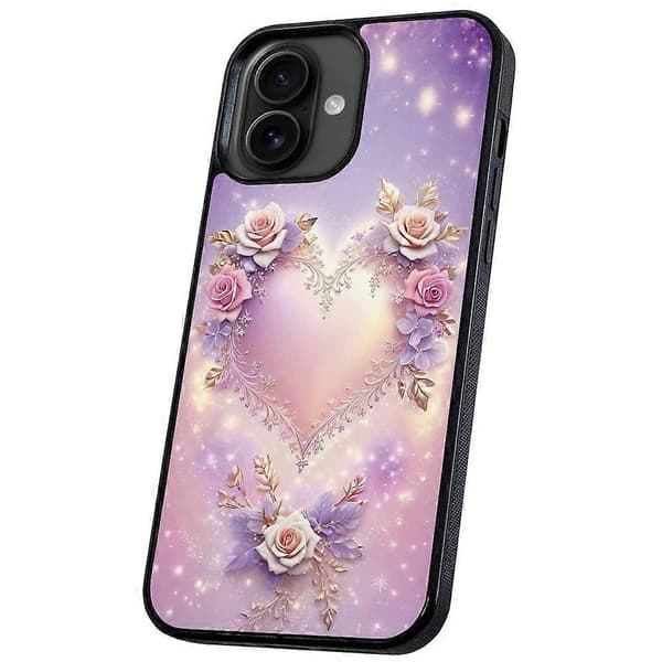 iPhone 16 - Deksel/Mobildeksel Hjerte