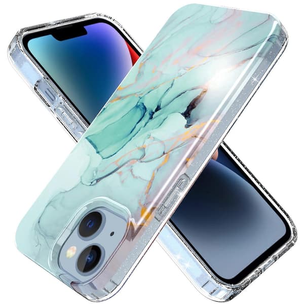 Marmor Mönster IMD Telefonfodral för iPhone 14