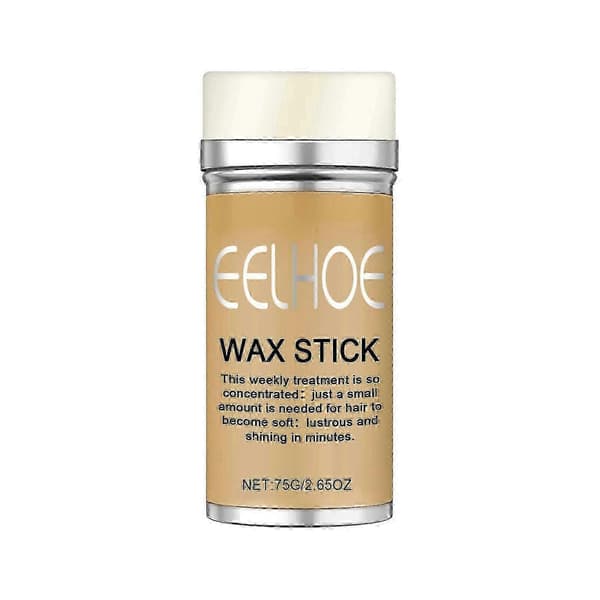 EELHOE hårvaxstift Långvarig hårstyling Anti-friss och vård för brutet hår Naturlig glans Solid stylingvax