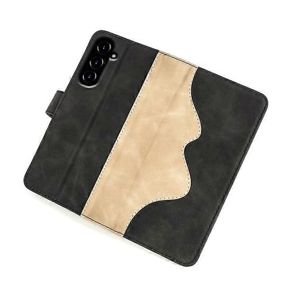 Til Samsung Galaxy S23 FE 5G Stitching Horisontal Flip Læder Telefonetui
