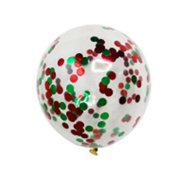 Juleballonpakke Jul Jul Nyt trækflag banner spiralpynt juleballon