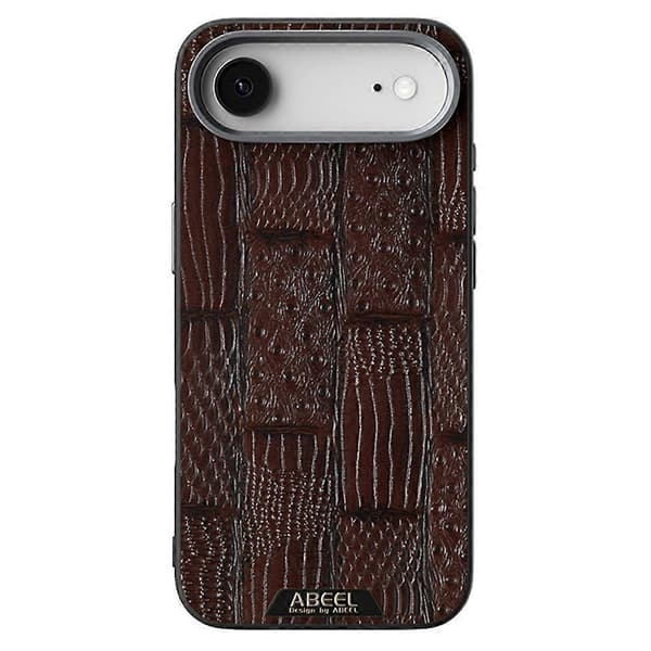 ABEEL For iPhone 17 Air-deksel kompatibel med MagSafe Beast Texture Micro-Embossing bakdeksel