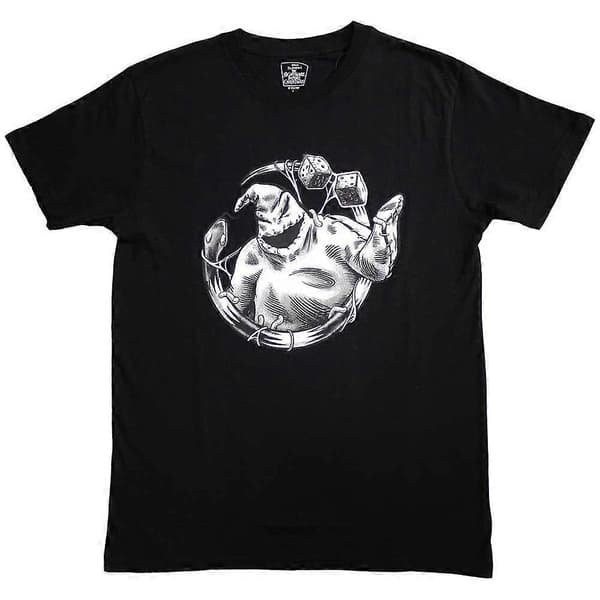 The Nightmare Before Christmas Unisex Voksen Roll Oogie Boogie T-skjorte