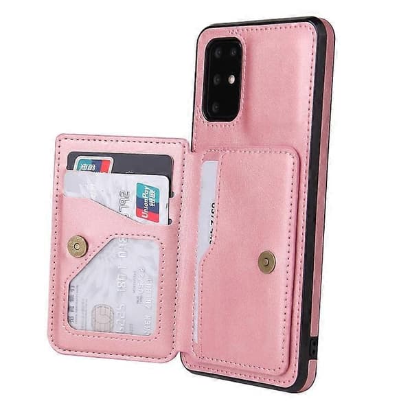För Samsung Galaxy S20 Kalv Textur Magnetisk Kortväska PU Telefonfodral