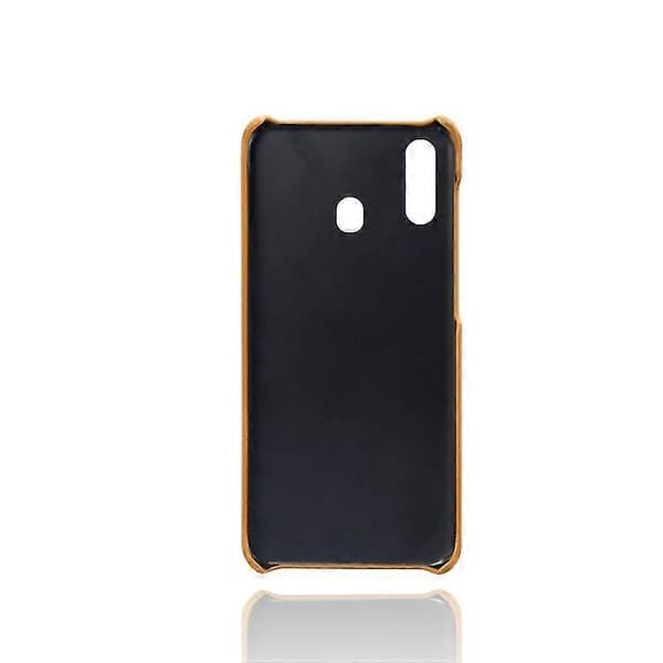 Kalvetekstur PC + PU telefoncover til Samsung Galaxy A20