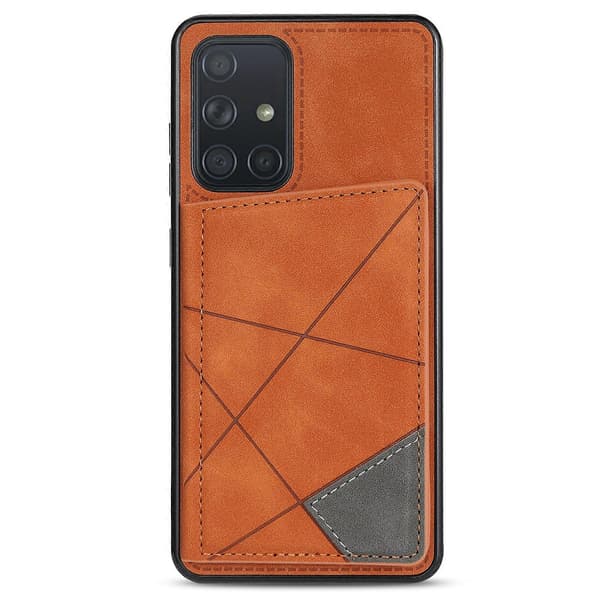 Til Samsung Galaxy A71 4G Line kortholder telefondeksel