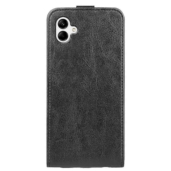 Til Samsung Galaxy A04 Flip Telefoncover Sort Etui Nyt